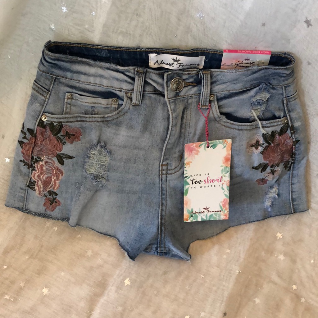 Almost Famous High Rise Shorts